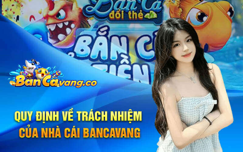 Quy định về trách nhiệm của nhà cái bancavang